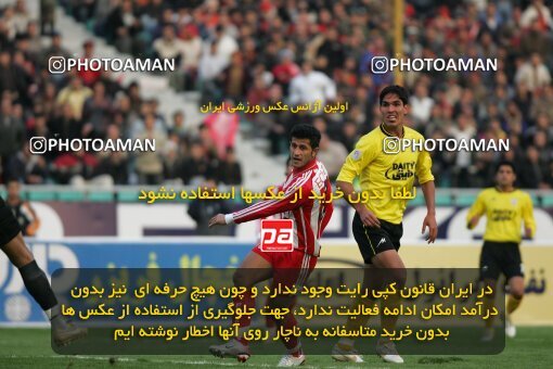 2001427, Tehran, Iran, لیگ برتر فوتبال ایران، Persian Gulf Cup، Week 10، First Leg، 2006/11/21، Persepolis 2 - 2 Fajr-e Sepasi Shiraz