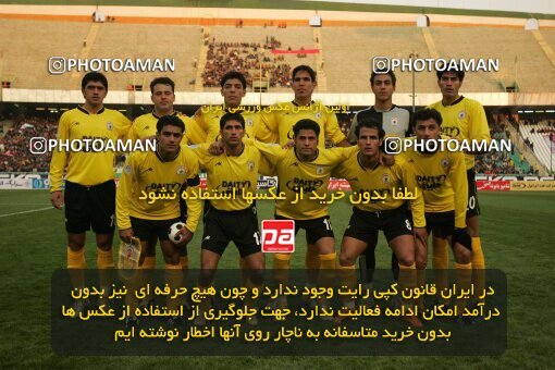 2001463, Tehran, Iran, لیگ برتر فوتبال ایران، Persian Gulf Cup، Week 10، First Leg، 2006/11/21، Persepolis 2 - 2 Fajr-e Sepasi Shiraz