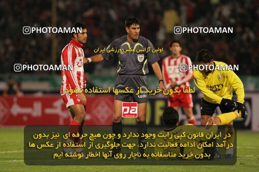 2001464, Tehran, Iran, لیگ برتر فوتبال ایران، Persian Gulf Cup، Week 10، First Leg، 2006/11/21، Persepolis 2 - 2 Fajr-e Sepasi Shiraz