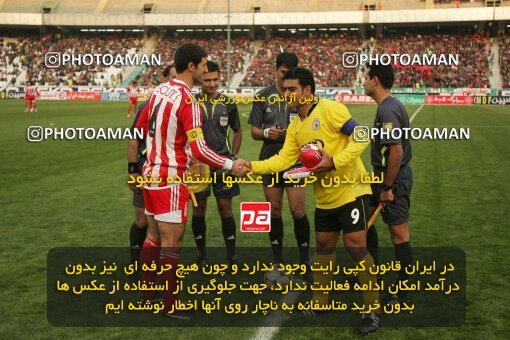2001470, Tehran, Iran, لیگ برتر فوتبال ایران، Persian Gulf Cup، Week 10، First Leg، 2006/11/21، Persepolis 2 - 2 Fajr-e Sepasi Shiraz