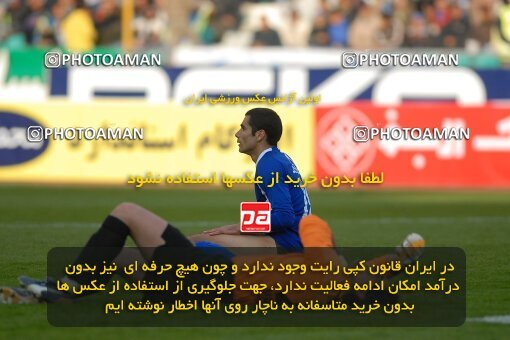 2001929, Tehran, Iran, لیگ برتر فوتبال ایران، Persian Gulf Cup، Week 11، First Leg، 2006/12/01، Esteghlal 2 - 1 Sepahan