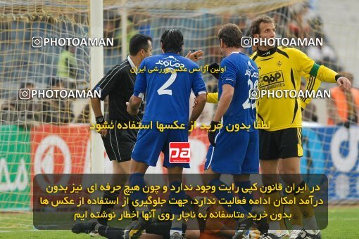 2001984, Tehran, Iran, لیگ برتر فوتبال ایران، Persian Gulf Cup، Week 11، First Leg، 2006/12/01، Esteghlal 2 - 1 Sepahan