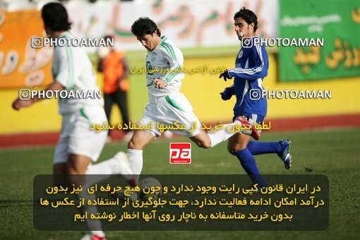 2001924, Tehran, Iran, لیگ برتر فوتبال ایران، Persian Gulf Cup، Week 11، First Leg، 2006/12/01، Pas 1 - 0 Esteghlal Ahvaz