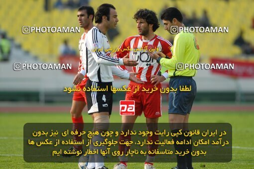 2004040, Tehran, Iran, لیگ برتر فوتبال ایران، Persian Gulf Cup، Week 12، First Leg، 2006/12/10، Persepolis 1 - 0 Saba