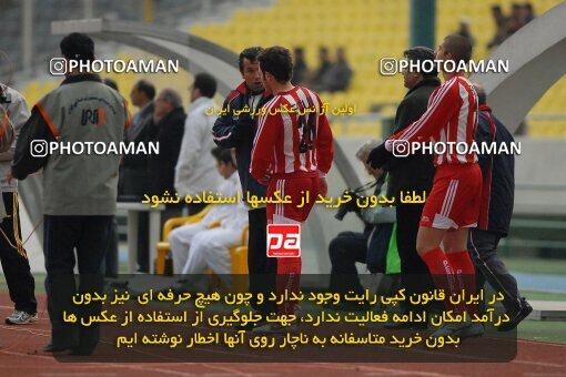 2004047, Tehran, Iran, لیگ برتر فوتبال ایران، Persian Gulf Cup، Week 12، First Leg، 2006/12/10، Persepolis 1 - 0 Saba