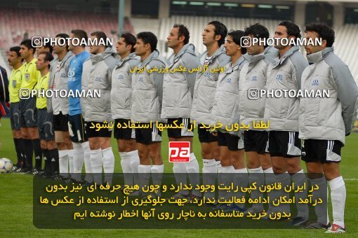 2004050, Tehran, Iran, لیگ برتر فوتبال ایران، Persian Gulf Cup، Week 12، First Leg، 2006/12/10، Persepolis 1 - 0 Saba