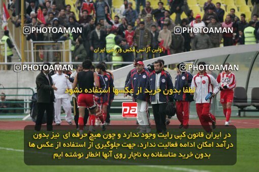2004000, Tehran, Iran, لیگ برتر فوتبال ایران، Persian Gulf Cup، Week 12، First Leg، 2006/12/10، Persepolis 1 - 0 Saba