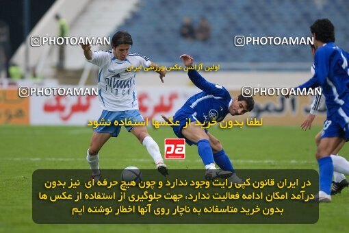 2004504, Tehran, Iran, لیگ برتر فوتبال ایران، Persian Gulf Cup، Week 13، First Leg، 2006/12/17، Esteghlal 0 - 1 Paykan