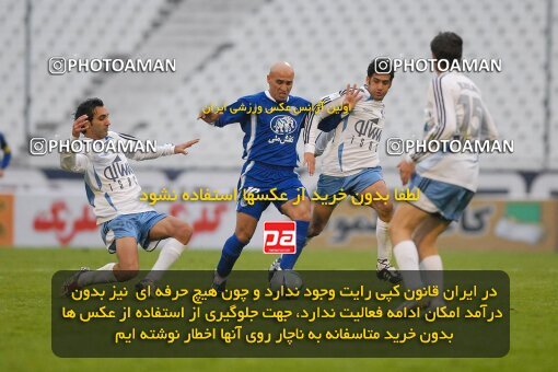 2004515, Tehran, Iran, لیگ برتر فوتبال ایران، Persian Gulf Cup، Week 13، First Leg، 2006/12/17، Esteghlal 0 - 1 Paykan