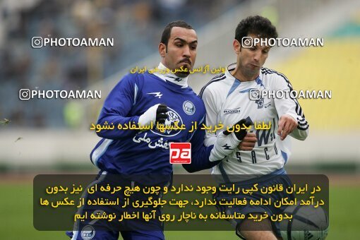 2004553, Tehran, Iran, لیگ برتر فوتبال ایران، Persian Gulf Cup، Week 13، First Leg، 2006/12/17، Esteghlal 0 - 1 Paykan