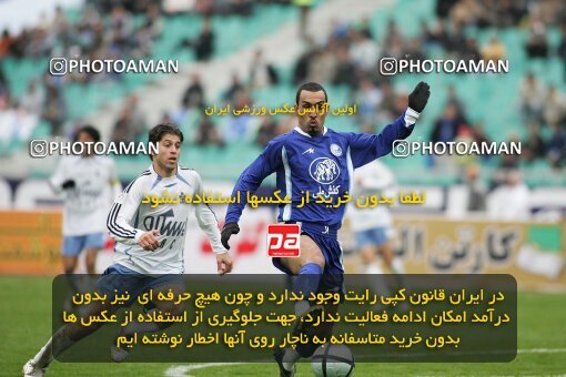 2004557, Tehran, Iran, لیگ برتر فوتبال ایران، Persian Gulf Cup، Week 13، First Leg، 2006/12/17، Esteghlal 0 - 1 Paykan