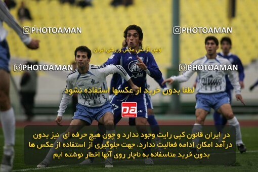 2004561, Tehran, Iran, لیگ برتر فوتبال ایران، Persian Gulf Cup، Week 13، First Leg، 2006/12/17، Esteghlal 0 - 1 Paykan