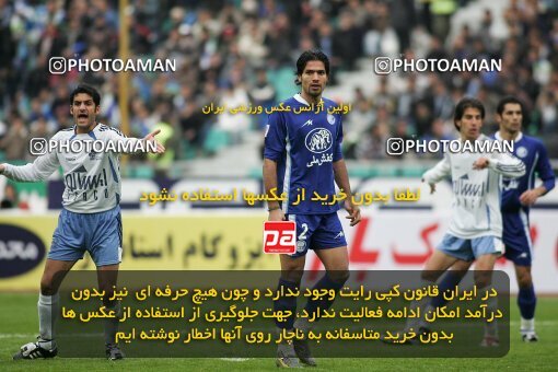 2004567, Tehran, Iran, لیگ برتر فوتبال ایران، Persian Gulf Cup، Week 13، First Leg، 2006/12/17، Esteghlal 0 - 1 Paykan
