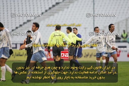 2004568, Tehran, Iran, لیگ برتر فوتبال ایران، Persian Gulf Cup، Week 13، First Leg، 2006/12/17، Esteghlal 0 - 1 Paykan