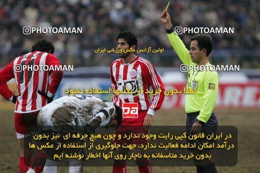 2005261, Bandar Anzali, Iran, لیگ برتر فوتبال ایران، Persian Gulf Cup، Week 13، First Leg، 2006/12/18، Malvan Bandar Anzali 0 - 0 Persepolis