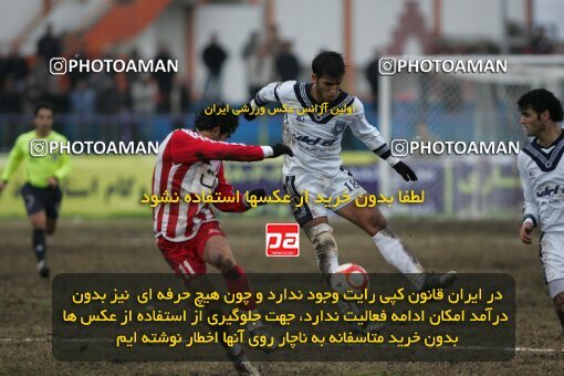 2005271, Bandar Anzali, Iran, لیگ برتر فوتبال ایران، Persian Gulf Cup، Week 13، First Leg، 2006/12/18، Malvan Bandar Anzali 0 - 0 Persepolis