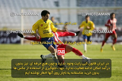 2005410, Tehran, Iran, لیگ برتر فوتبال ایران، Persian Gulf Cup، Week 14، First Leg، 2006/12/29، Persepolis 1 - 2 Rah Ahan