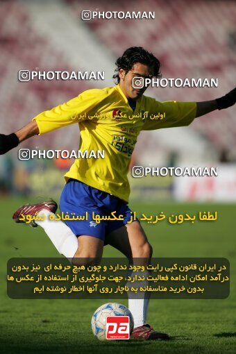 2005329, Tehran, Iran, لیگ برتر فوتبال ایران، Persian Gulf Cup، Week 14، First Leg، 2006/12/29، Persepolis 1 - 2 Rah Ahan
