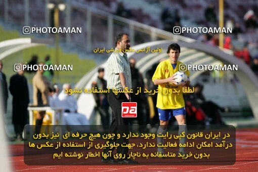 2005336, Tehran, Iran, لیگ برتر فوتبال ایران، Persian Gulf Cup، Week 14، First Leg، 2006/12/29، Persepolis 1 - 2 Rah Ahan