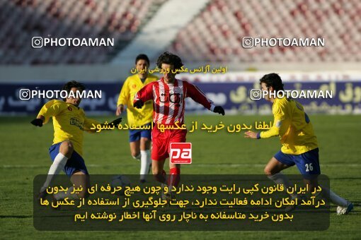 2005349, Tehran, Iran, لیگ برتر فوتبال ایران، Persian Gulf Cup، Week 14، First Leg، 2006/12/29، Persepolis 1 - 2 Rah Ahan