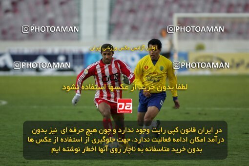 2005353, Tehran, Iran, لیگ برتر فوتبال ایران، Persian Gulf Cup، Week 14، First Leg، 2006/12/29، Persepolis 1 - 2 Rah Ahan