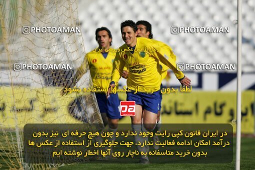 2005370, Tehran, Iran, لیگ برتر فوتبال ایران، Persian Gulf Cup، Week 14، First Leg، 2006/12/29، Persepolis 1 - 2 Rah Ahan