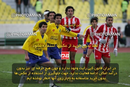 2005376, Tehran, Iran, لیگ برتر فوتبال ایران، Persian Gulf Cup، Week 14، First Leg، 2006/12/29، Persepolis 1 - 2 Rah Ahan