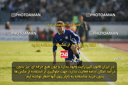 2005426, Tehran, Iran, لیگ برتر فوتبال ایران، Persian Gulf Cup، Week 14، First Leg، 2006/12/31، Esteghlal 1 - 3 Saipa