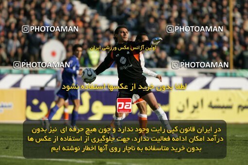 2005433, Tehran, Iran, لیگ برتر فوتبال ایران، Persian Gulf Cup، Week 14، First Leg، 2006/12/31، Esteghlal 1 - 3 Saipa