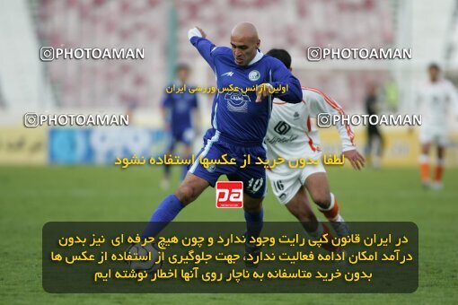 2005434, Tehran, Iran, لیگ برتر فوتبال ایران، Persian Gulf Cup، Week 14، First Leg، 2006/12/31، Esteghlal 1 - 3 Saipa