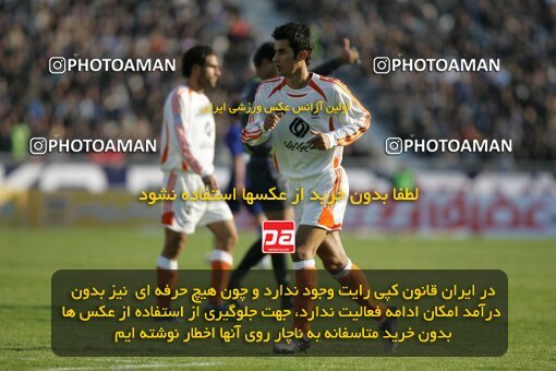 2005435, Tehran, Iran, لیگ برتر فوتبال ایران، Persian Gulf Cup، Week 14، First Leg، 2006/12/31، Esteghlal 1 - 3 Saipa