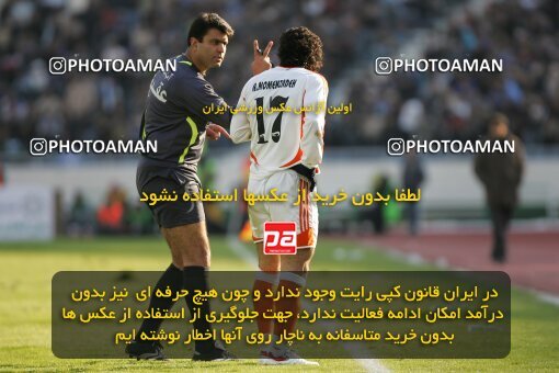 2005447, Tehran, Iran, لیگ برتر فوتبال ایران، Persian Gulf Cup، Week 14، First Leg، 2006/12/31، Esteghlal 1 - 3 Saipa