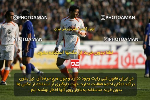 2005449, Tehran, Iran, لیگ برتر فوتبال ایران، Persian Gulf Cup، Week 14، First Leg، 2006/12/31، Esteghlal 1 - 3 Saipa