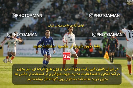2005455, Tehran, Iran, لیگ برتر فوتبال ایران، Persian Gulf Cup، Week 14، First Leg، 2006/12/31، Esteghlal 1 - 3 Saipa