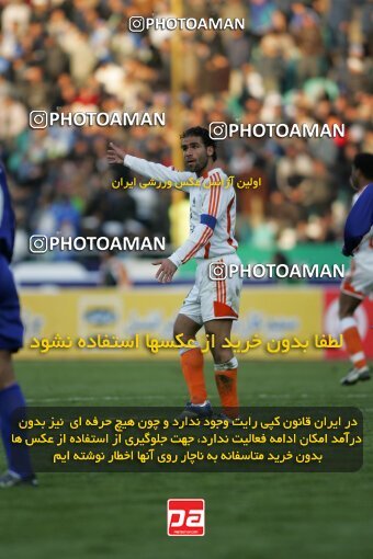 2005460, Tehran, Iran, لیگ برتر فوتبال ایران، Persian Gulf Cup، Week 14، First Leg، 2006/12/31، Esteghlal 1 - 3 Saipa