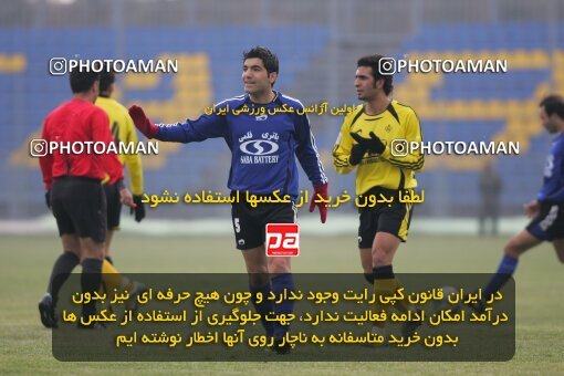 2006761, لیگ برتر فوتبال ایران، Persian Gulf Cup، Week 15، First Leg، 2007/01/05، Tehran,Sabashahr، Saba Shahr Stadium، Saba 0 - 0 Sepahan
