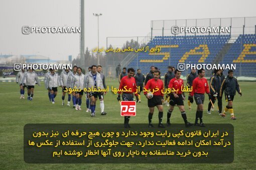 2006792, لیگ برتر فوتبال ایران، Persian Gulf Cup، Week 15، First Leg، 2007/01/05، Tehran,Sabashahr، Saba Shahr Stadium، Saba 0 - 0 Sepahan