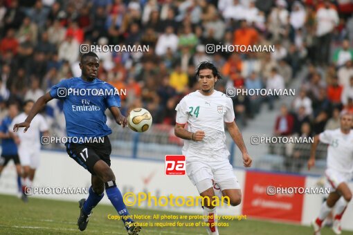 2119750, Dubai, United Arab Emarates, International friendly match، Iran 1 - 2 Hamburger SV on 2007/01/08 at Al-Maktoum Stadium