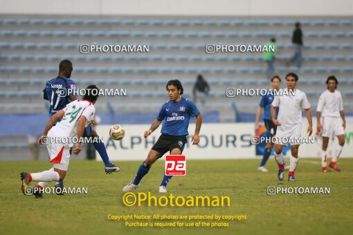 2119771, Dubai, United Arab Emarates, International friendly match، Iran 1 - 2 Hamburger SV on 2007/01/08 at Al-Maktoum Stadium