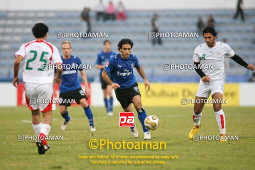 2119785, Dubai, United Arab Emarates, International friendly match، Iran 1 - 2 Hamburger SV on 2007/01/08 at Al-Maktoum Stadium