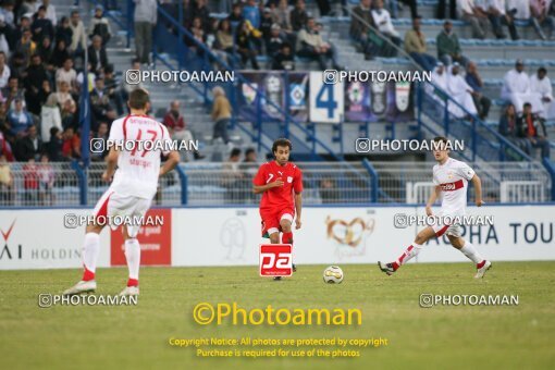 2119964, Dubai, United Arab Emarates, International friendly match، Iran 1 - 0 Stuttgart on 2007/01/10 at Al-Maktoum Stadium