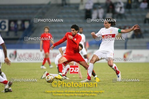 2119992, Dubai, United Arab Emarates, International friendly match، Iran 1 - 0 Stuttgart on 2007/01/10 at Al-Maktoum Stadium
