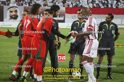 2120025, Abu Dhabi, United Arab Emarates, International friendly match، Emirates 0 - 2 Iran on 2007/01/12 at ورزشگاه ابوظبی