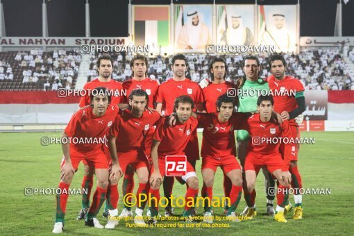 2120027, Abu Dhabi, United Arab Emarates, International friendly match، Emirates 0 - 2 Iran on 2007/01/12 at ورزشگاه ابوظبی