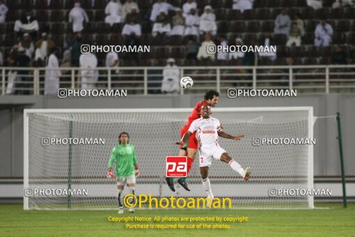 2120041, Abu Dhabi, United Arab Emarates, International friendly match، Emirates 0 - 2 Iran on 2007/01/12 at ورزشگاه ابوظبی