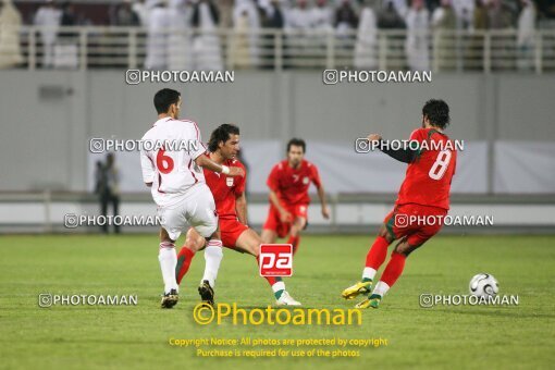 2120048, Abu Dhabi, United Arab Emarates, International friendly match، Emirates 0 - 2 Iran on 2007/01/12 at ورزشگاه ابوظبی