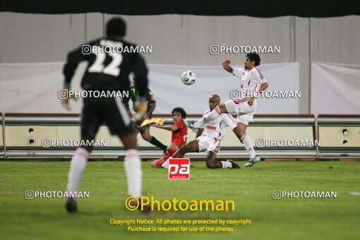 2120050, Abu Dhabi, United Arab Emarates, International friendly match، Emirates 0 - 2 Iran on 2007/01/12 at ورزشگاه ابوظبی
