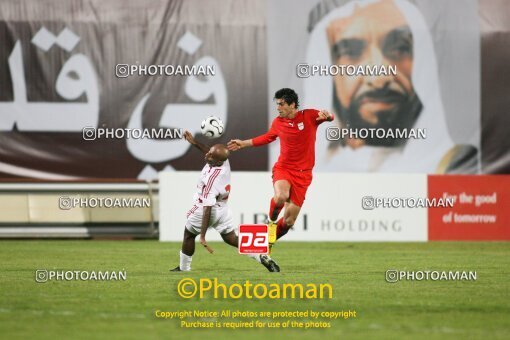 2120056, Abu Dhabi, United Arab Emarates, International friendly match، Emirates 0 - 2 Iran on 2007/01/12 at ورزشگاه ابوظبی