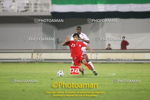 2120079, Abu Dhabi, United Arab Emarates, International friendly match، Emirates 0 - 2 Iran on 2007/01/12 at ورزشگاه ابوظبی