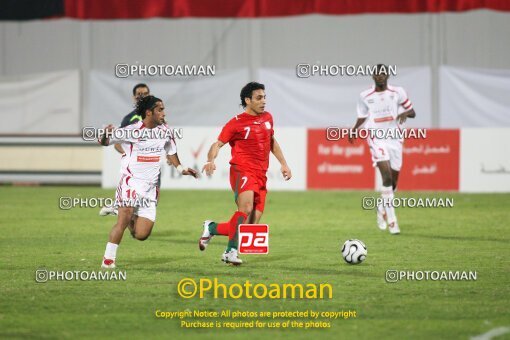2120093, Abu Dhabi, United Arab Emarates, International friendly match، Emirates 0 - 2 Iran on 2007/01/12 at ورزشگاه ابوظبی